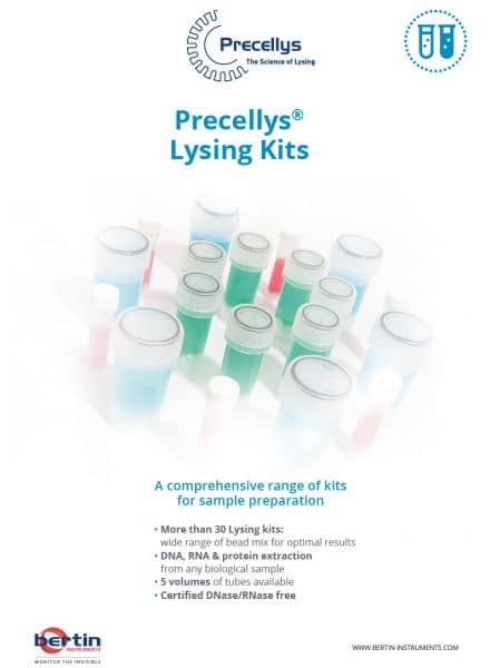 Precellys Lysing kits Bertin Technologies 45903