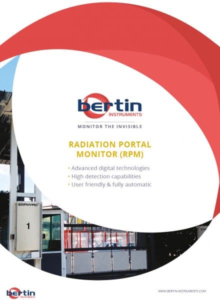 Radiation Portal Monitors Bertin Technologies 46097