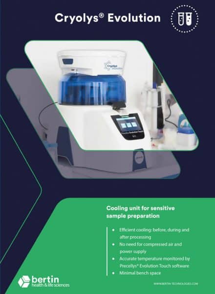Brochure Cryolys Evolution Bertin Technologies 57245