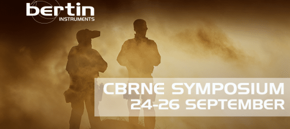 Meet our experts at the CBRNe Protection Symposium I Malmö – Sweden I 24-26 September Bertin Technologies 24683
