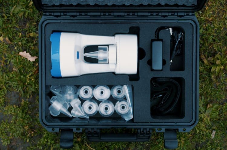 Coriolis Compact suitcase - outdoor sampling