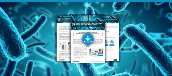 [Application note] Quantification of viable bacteria from infected mouse tissue Bertin Technologies 48886