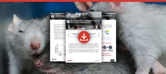 [Application Note] Measurement of histamine level in rat colon homogenates with Bertin Bioreagent Histamine ELISA kit Bertin Technologies 54636