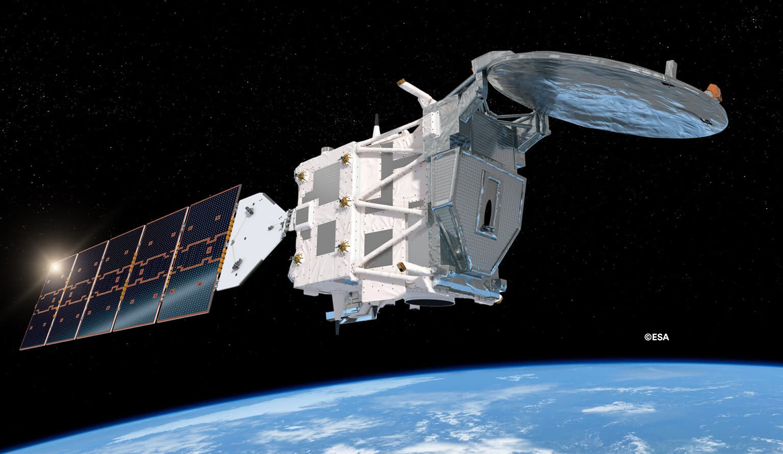 EarthCARE mission 4 optomechanical subsystems from Bertin