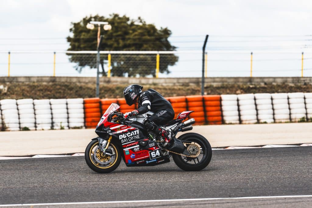 Bertin Technologies supports Thibaut Foray, former soldier and motorcycle racer Bertin Technologies 83096