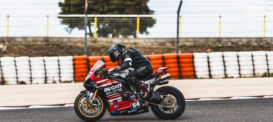 Bertin Technologies supports Thibaut Foray, former soldier and motorcycle racer Bertin Technologies 83096