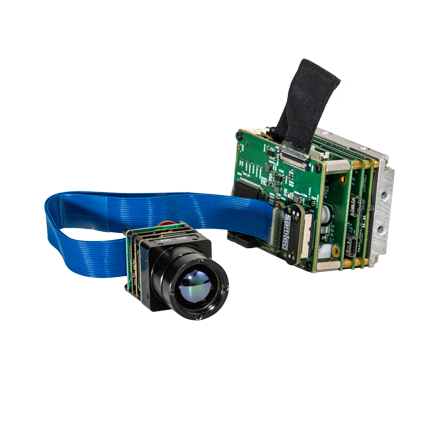 CamSight WE - OEM LWIR infrared surveillance camera for seamless integration into complex optronic systems.