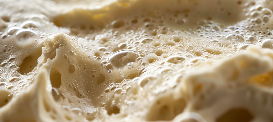 Evaluation of yeast cell lysis using a mix of bead sizes