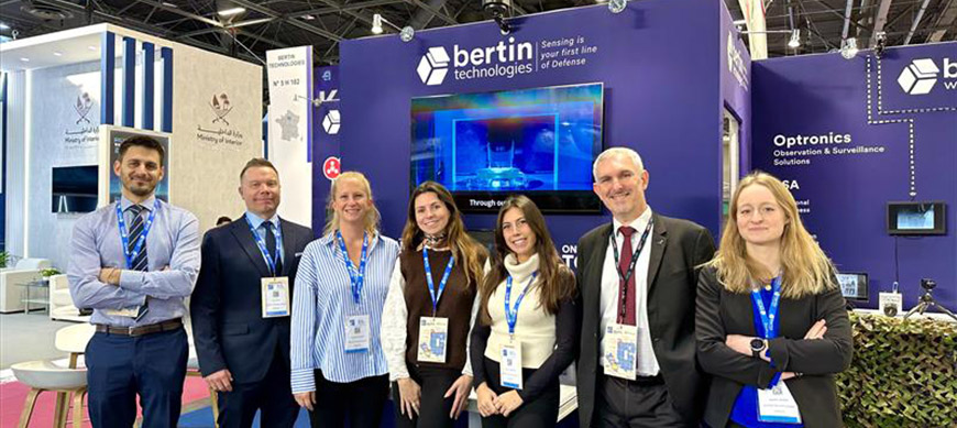 Live unveiling of the CamSight FB from Milipol Paris 2025! Bertin Technologies 90981