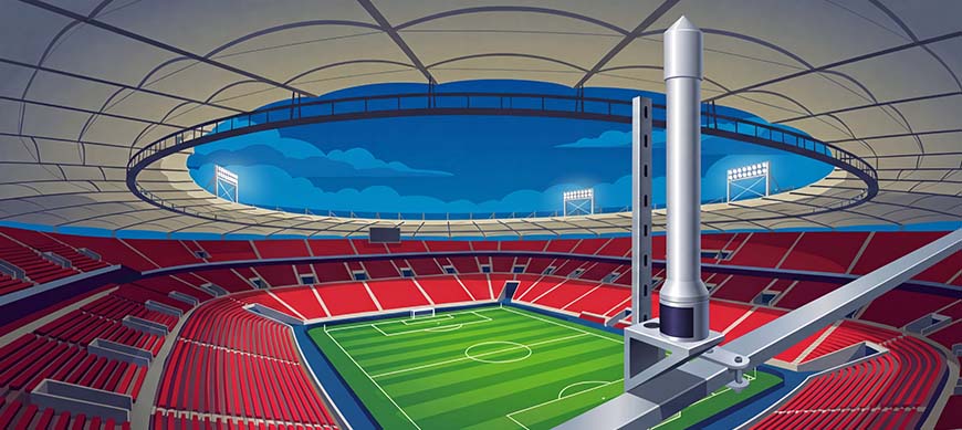 When the World’s Eyes Are on the Field, Bertin Nuclear Watches Over Everyone. Bertin Technologies 96286