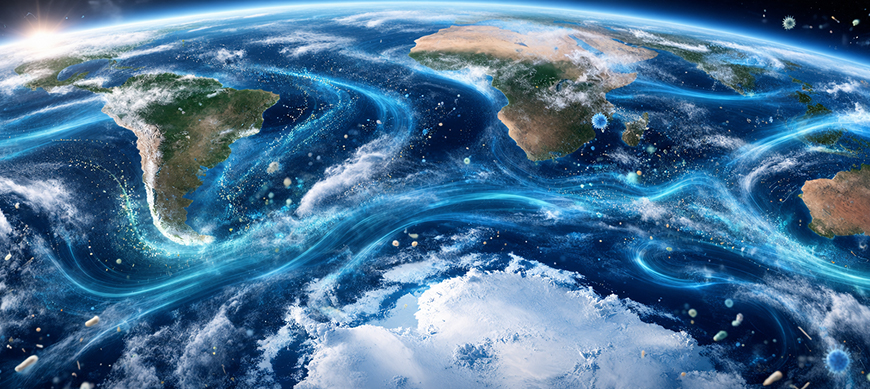 Viruses carried by the Wind to the Ends of the Earth Bertin Technologies 99291